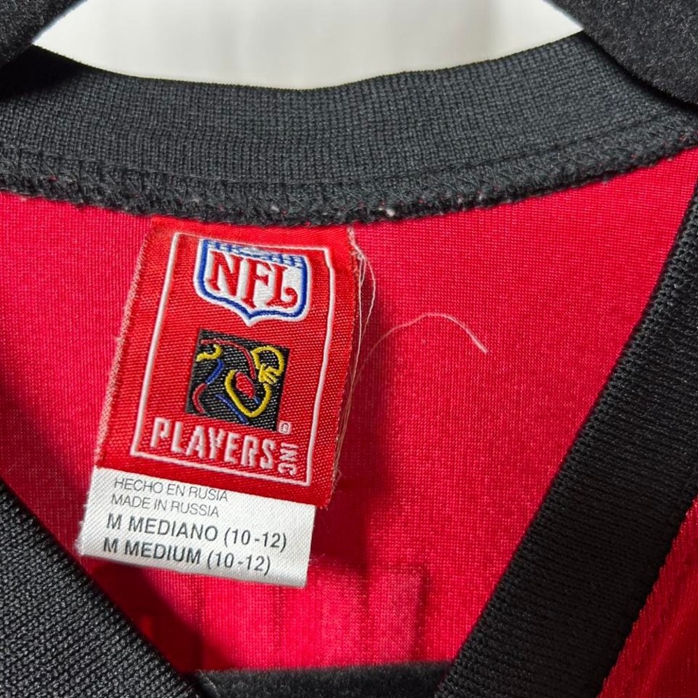 Red and black Atlanta Falcons Vick‎ jersey #NFL #Falcons Youth 10-12 - Picture 3 of 4